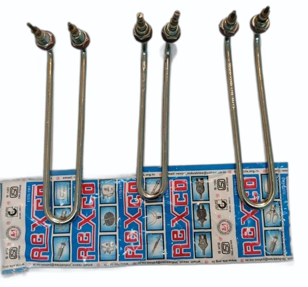 U Type Tubular Heating Elements Copper Tubes